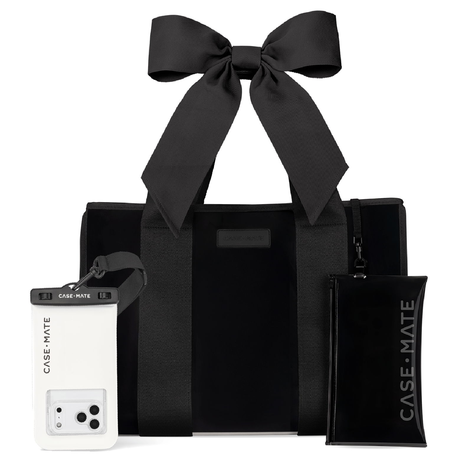 CASE-MATE The Essential Jelly Bundle Midnight Black kit étanche plage