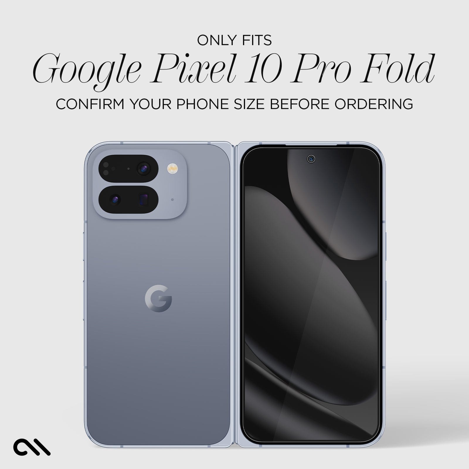 CASE-MATE Screen Protectors Ultra Glass Screen Protector protection écran Pixel 10 Pro Fold verre trempé