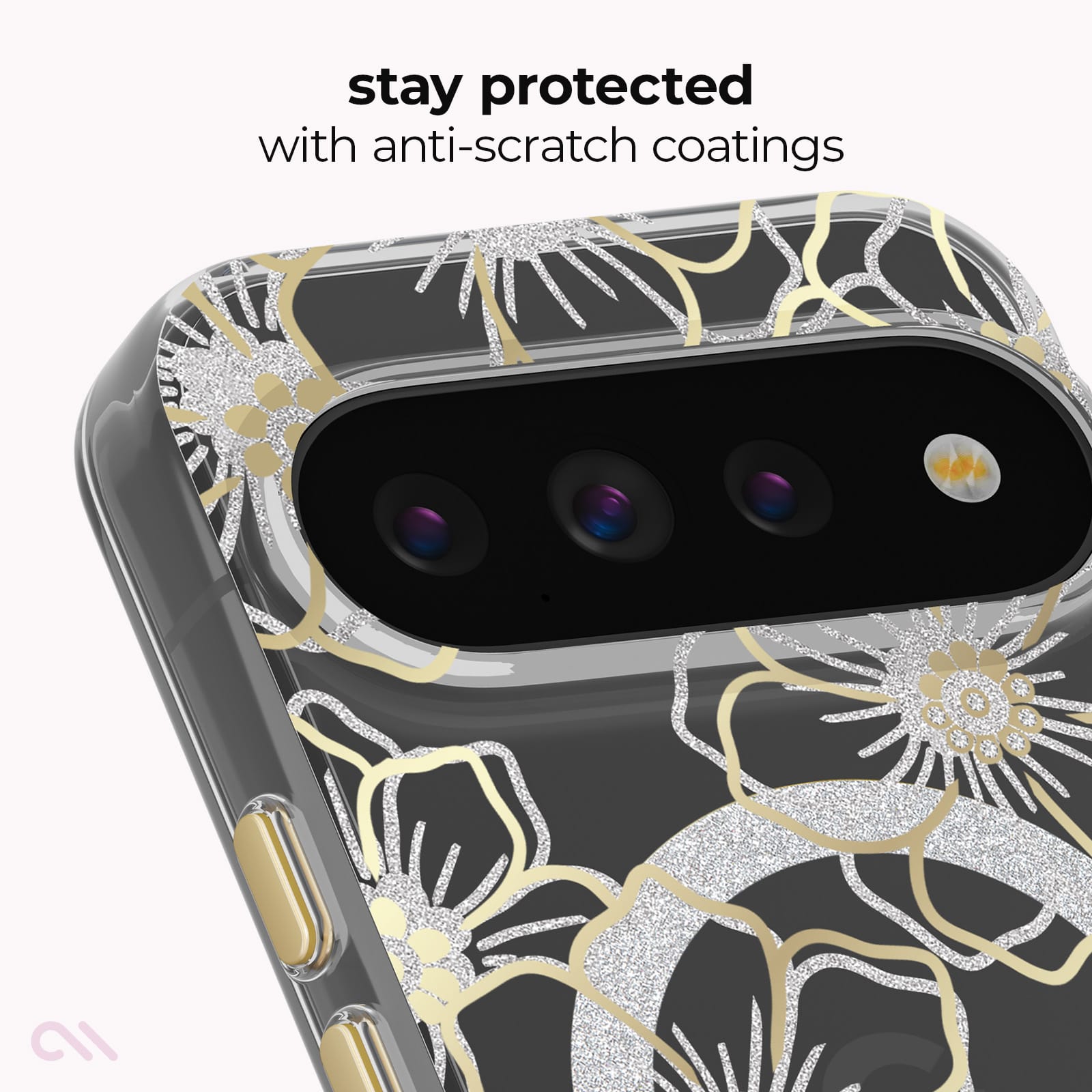 CASE-MATE Phone Cases Floral Gems coque Pixel 11 Pro XL motif floral