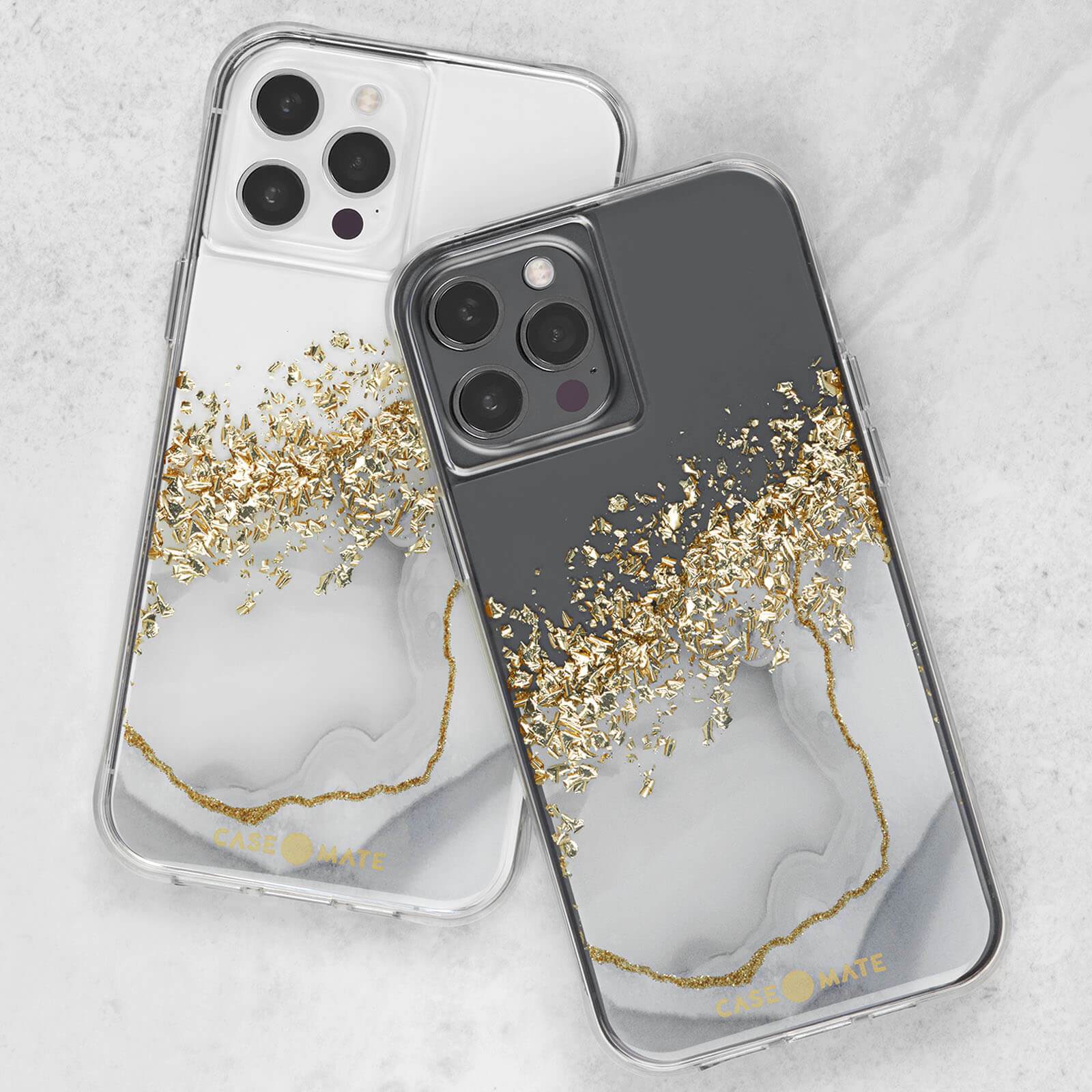 CASE-MATE Phone Cases Karat Marble coque iPhone 13 Pro recyclée