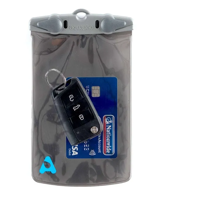 Aquapac Phones Passport & Phone Case étui étanche gris transparent