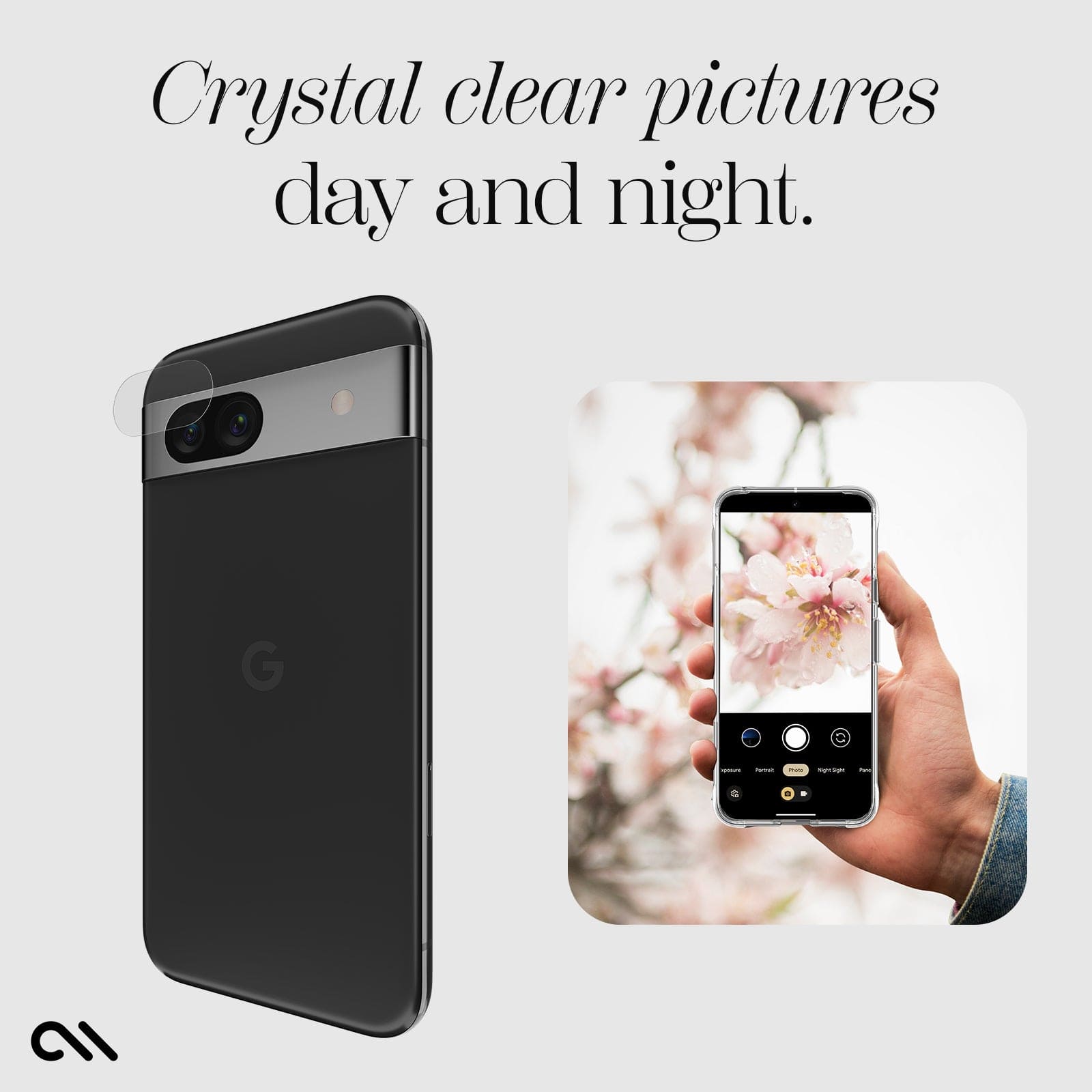 CASE-MATE Lens Protectors Camera Lens Protector Pixel 8a transparent