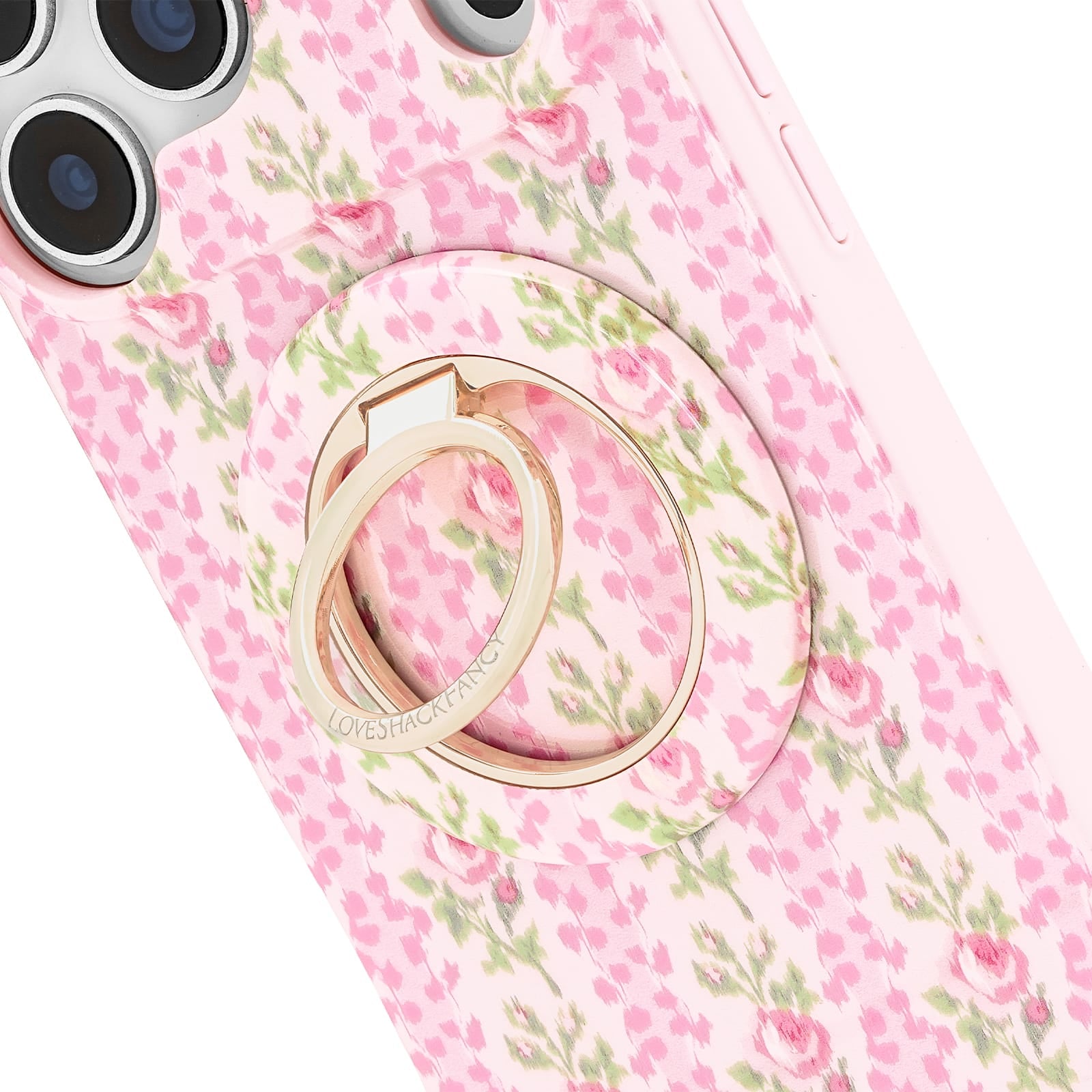 CASE-MATE MagSafe Accessories Case-Mate x LoveShackFancy MagSafe Ring Stand support anneau Blooming Heirloom