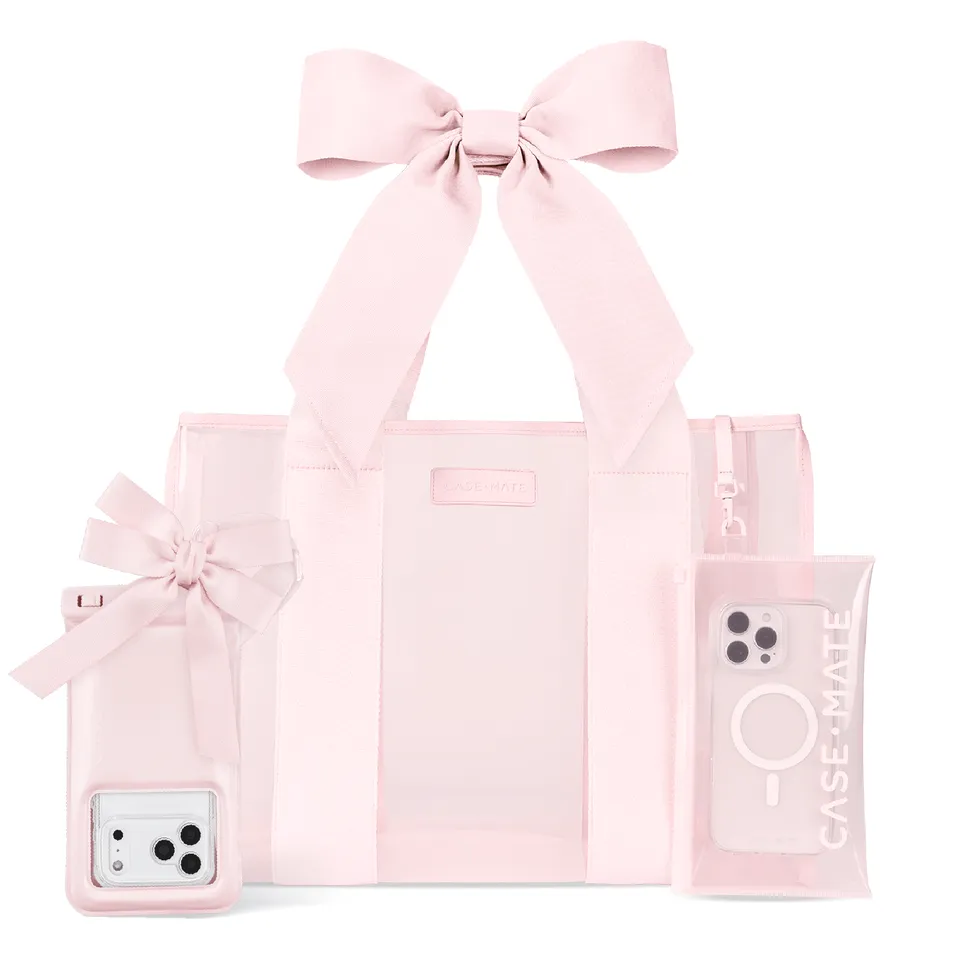 CASE-MATE Bundles The Essential Jelly Bundle ensemble sac et pochette étanche rose ballet