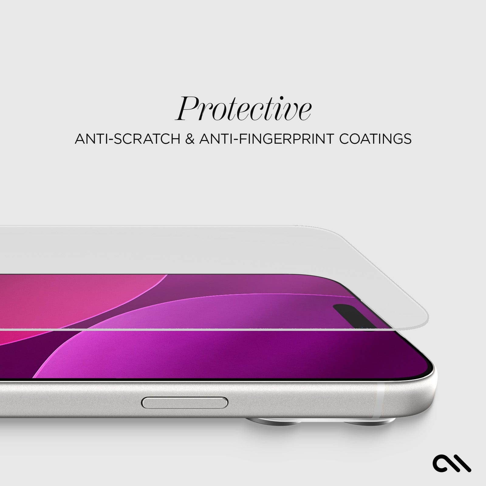 CASE-MATE Screen Protectors Easy Apply Glass Screen Protector 3 Pack verre trempé iPhone 18 Pro Max/17 Pro Max