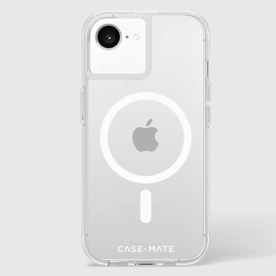 CASE-MATE Phone Cases Tough Clear MagSafe coque iPhone 17e/16e transparente