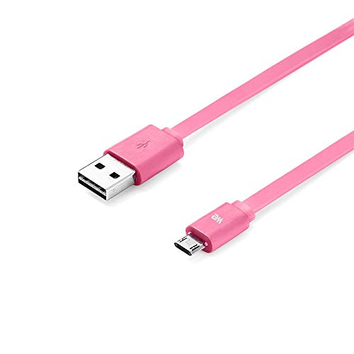 WE Cables câble Micro USB plat réversible 1 m bleu charge rapide