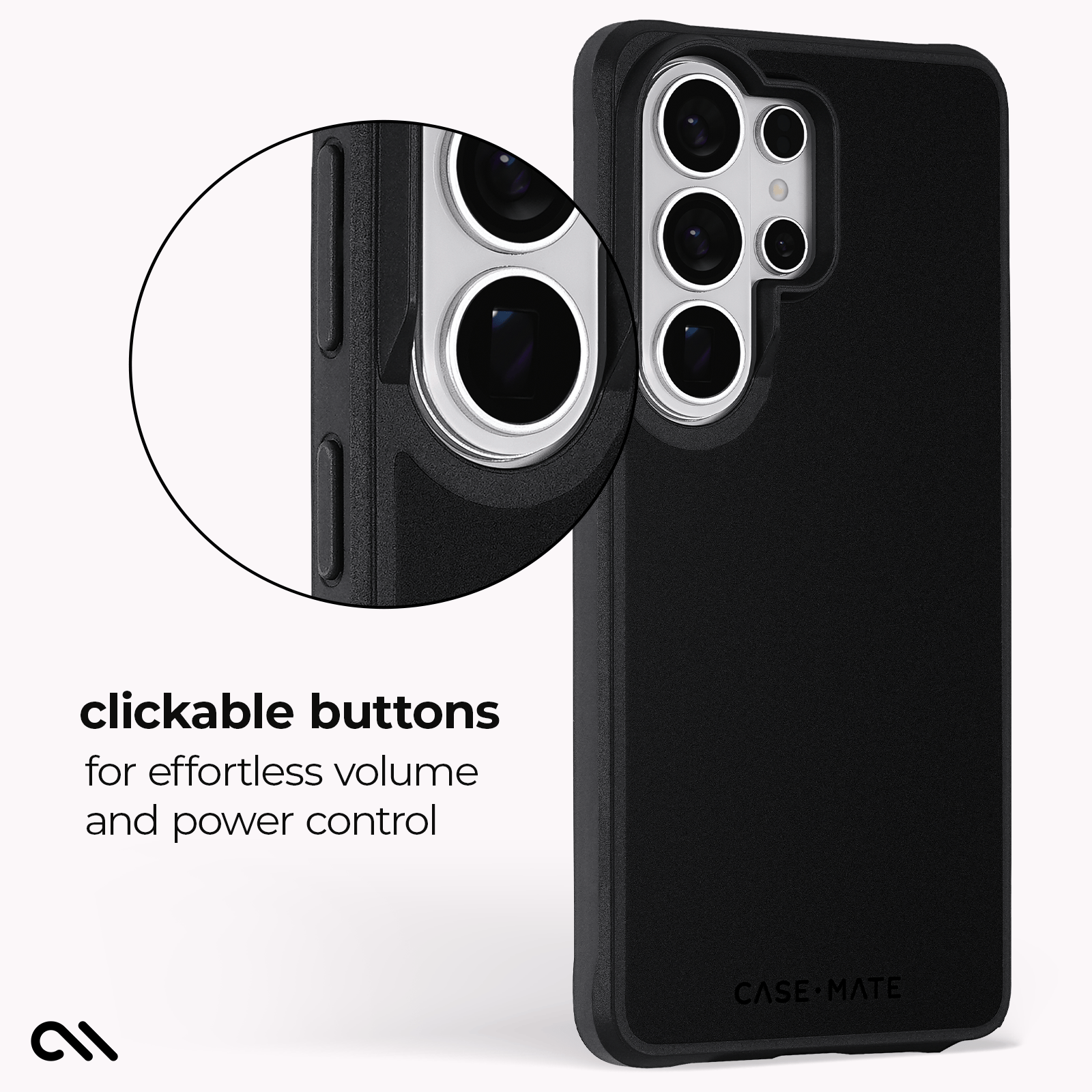 CASE-MATE Phone Cases Tough Black coque Galaxy S26 Ultra noire magnétique
