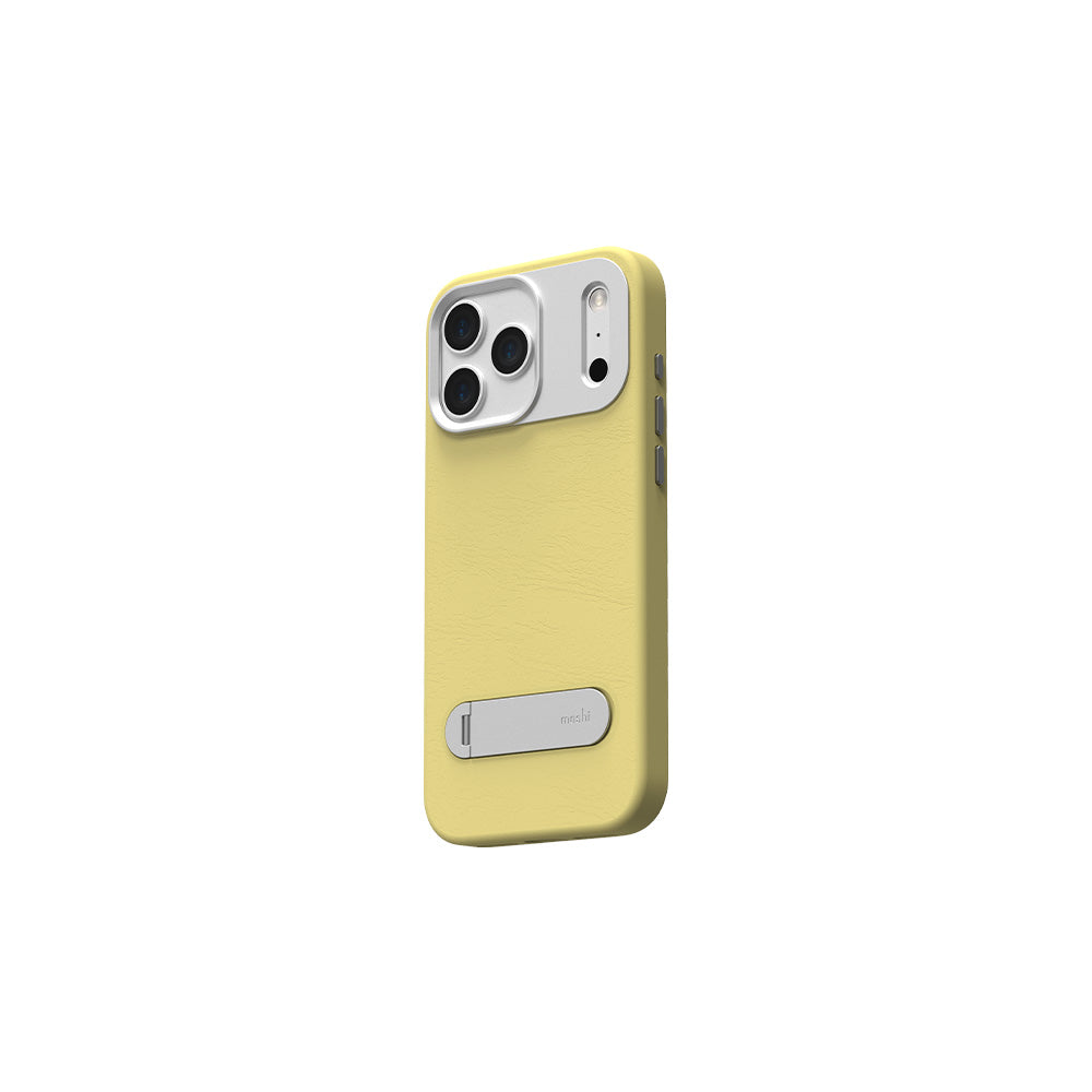 Moshi Cases Kameleon Kickstand coque iPhone 18 Pro béquille brun Milktea