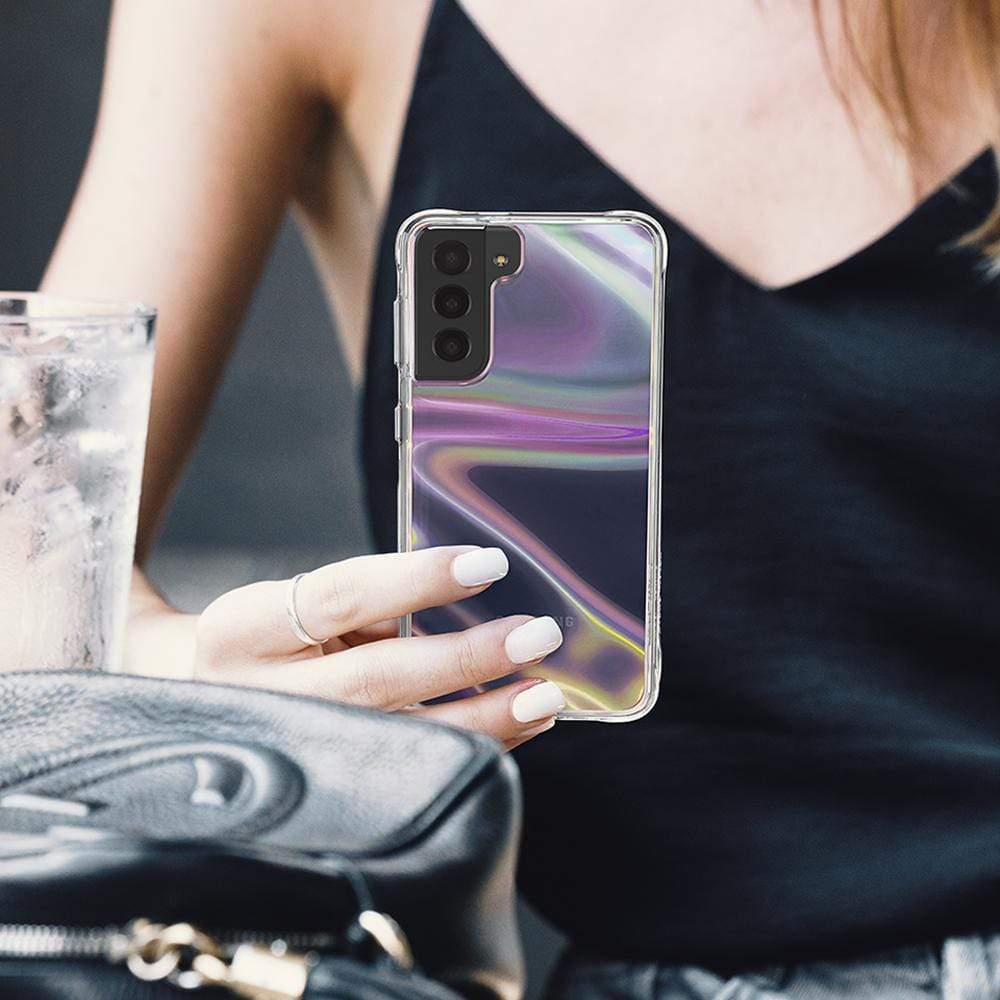 CASE-MATE Phone Cases Soap Bubble coque Galaxy S21 5G irisée