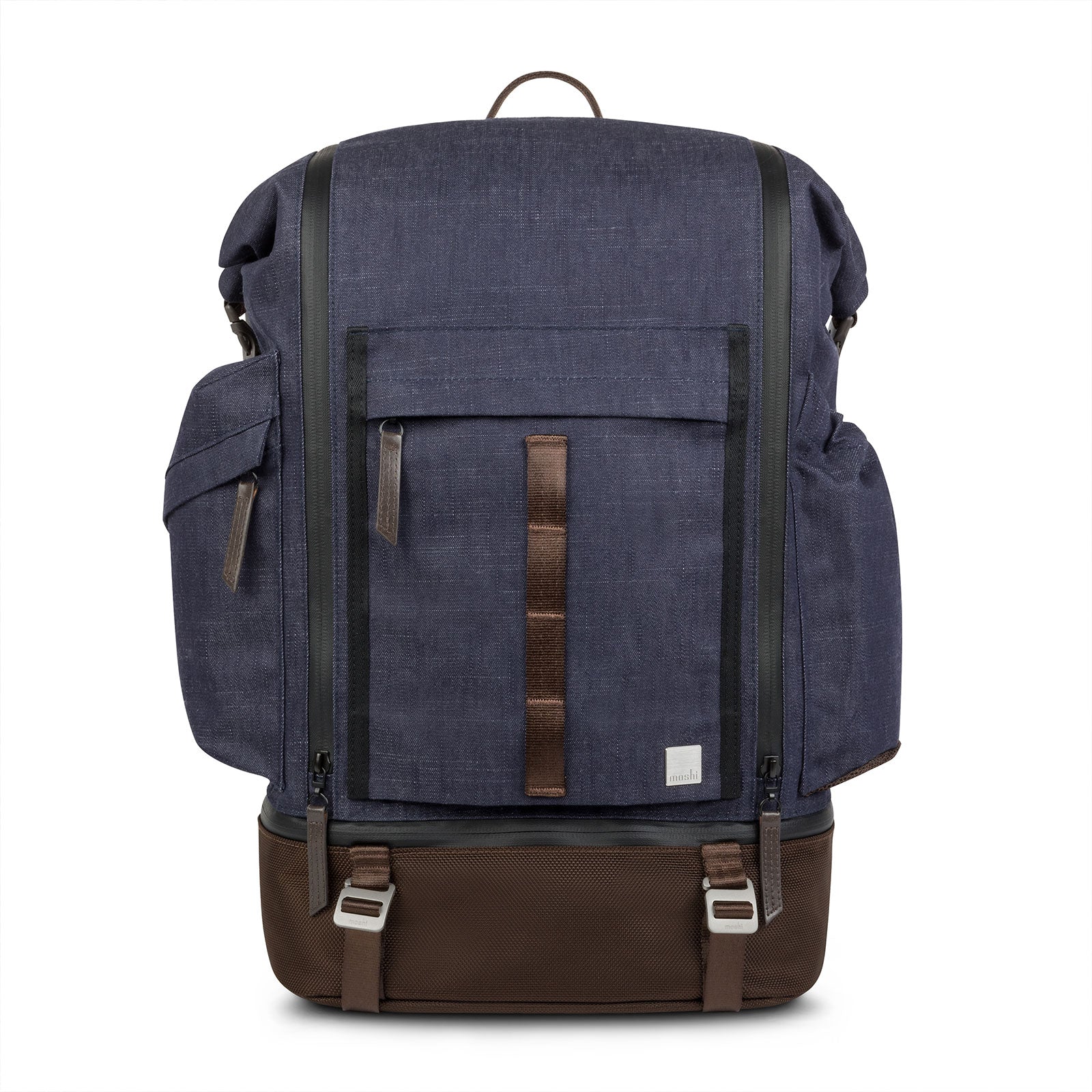 MOSHI Bags Captus Rolltop Travel Backpack sac à dos 45 L beige sable