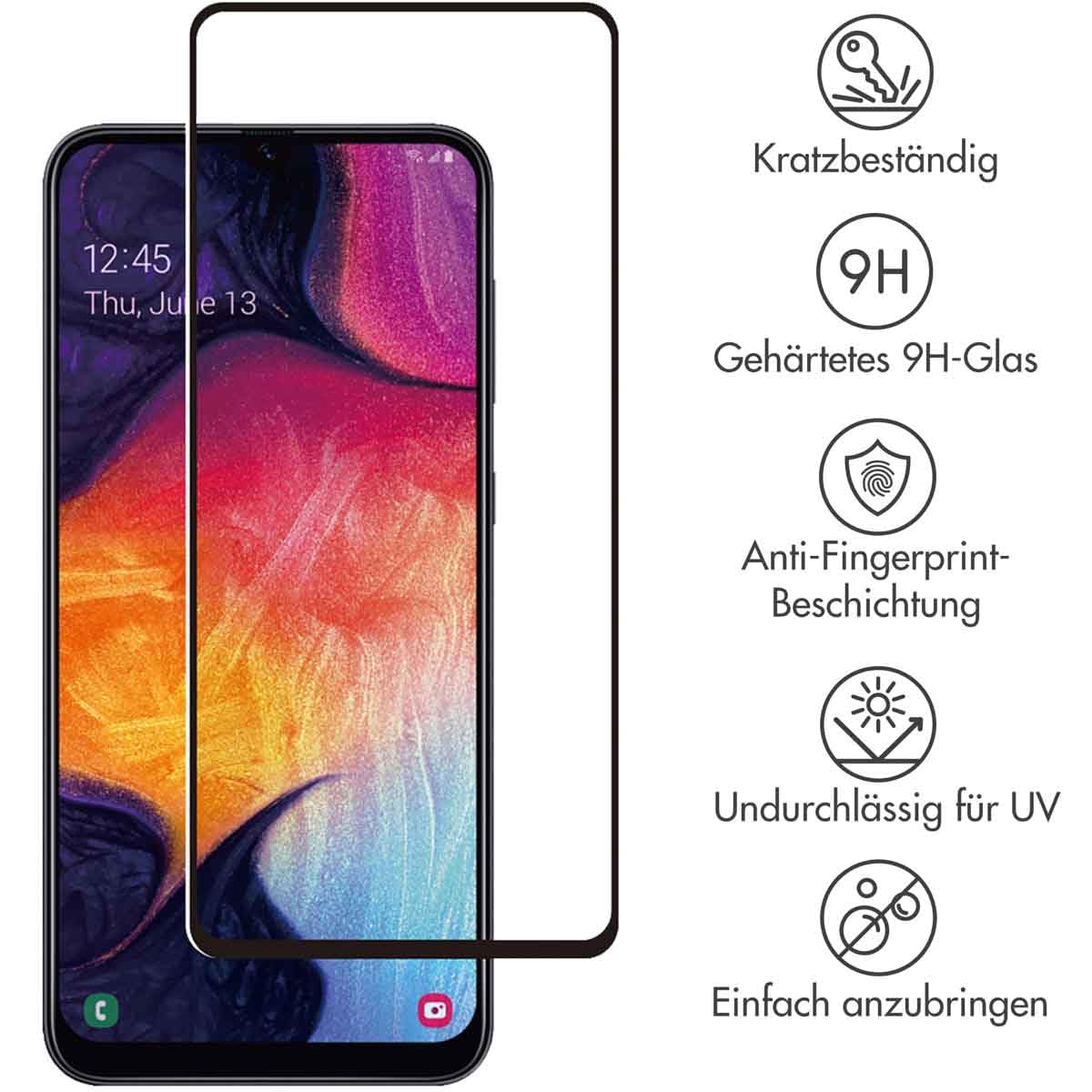 SELENCIA Galaxy A51 verre trempé ultra fin 9H