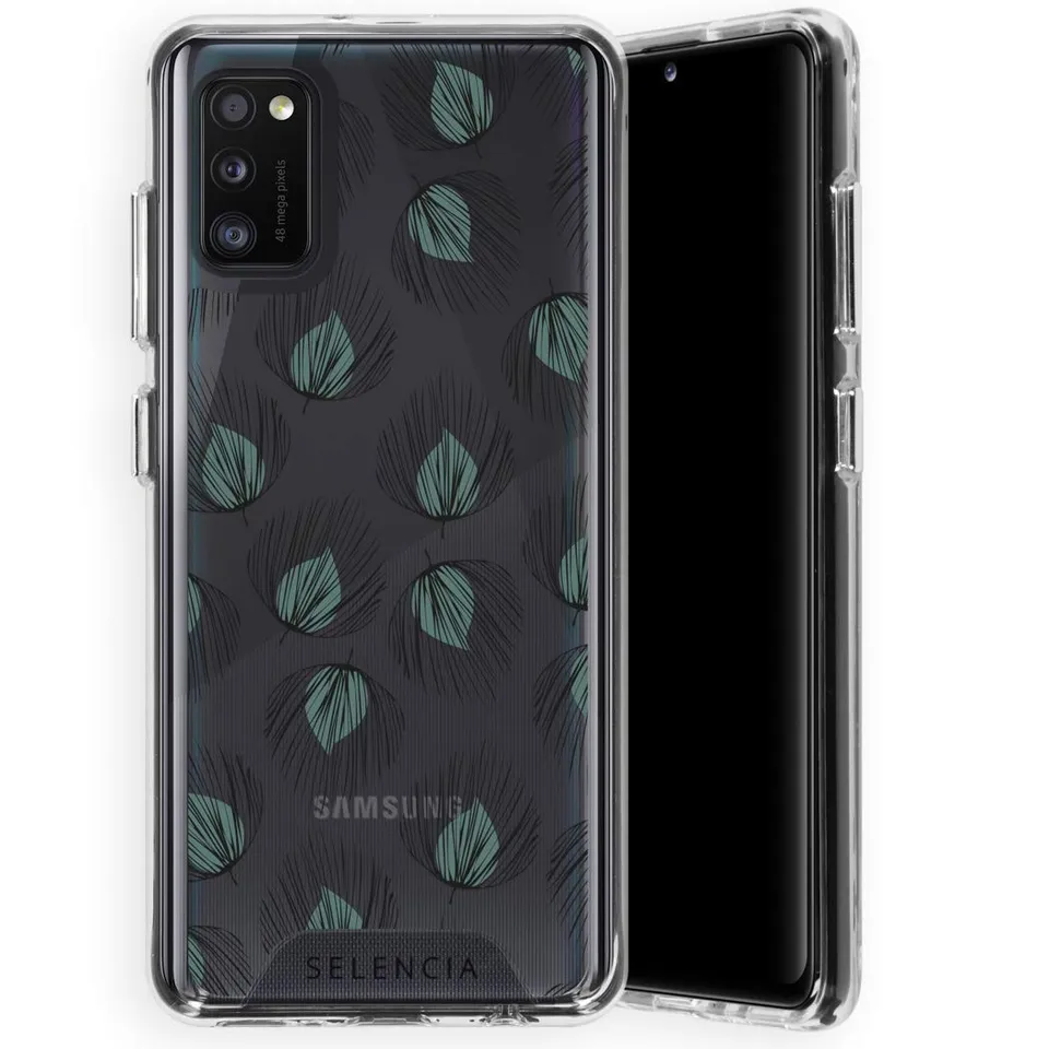Selencia Coque arrière Zarya coque Samsung Galaxy A41 multicolore antichoc