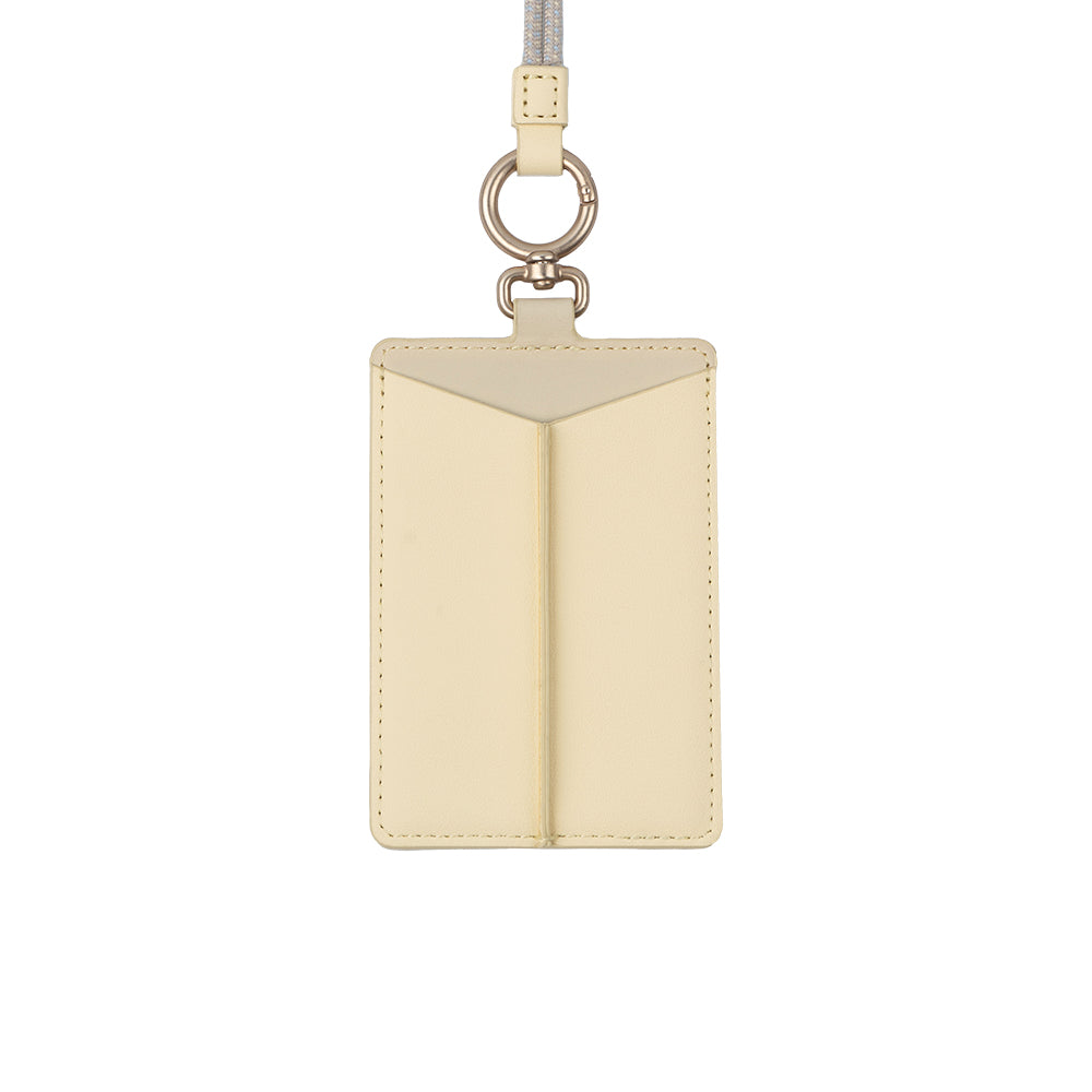 Moshi Card Holders and Keychains Flip ID/Badge Holder porte-badge cuir noir