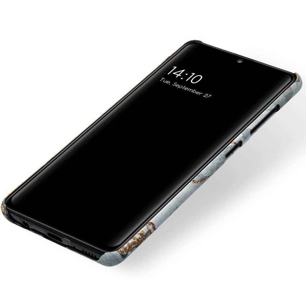 Selencia Coque arrière Maya coque Samsung Galaxy A41 marbre mate fine
