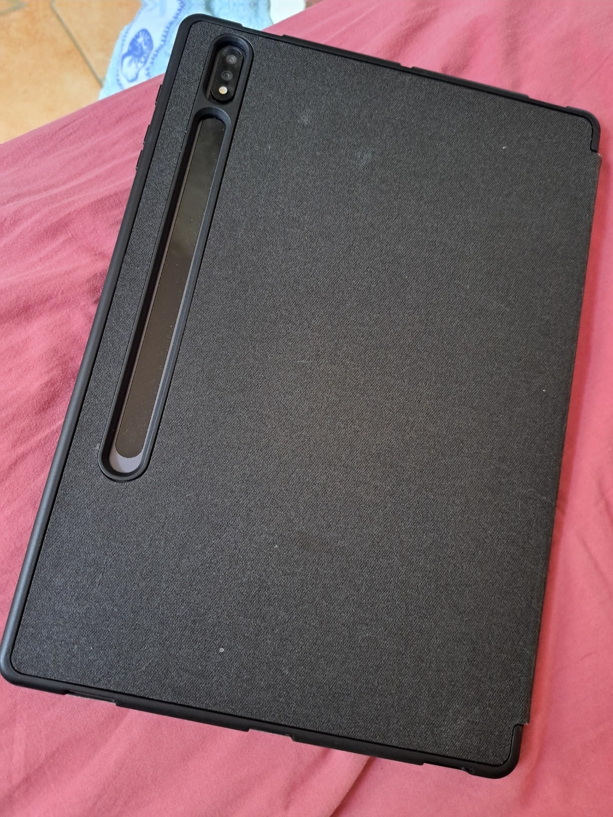 Dux Ducis Domo Series coque Galaxy Tab S8 Plus S7 FE S7 Plus 12,4 pouces noire