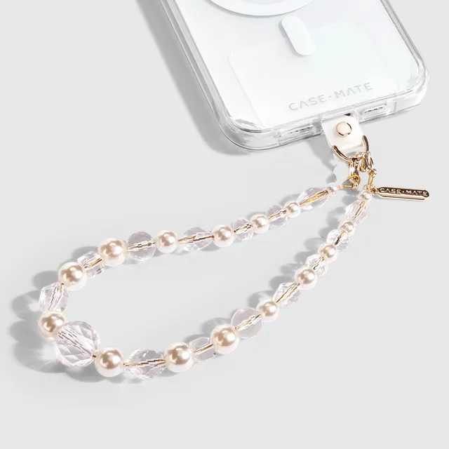 CASE-MATE Phone Accessories Crystal Pearl bijou de téléphone perlé