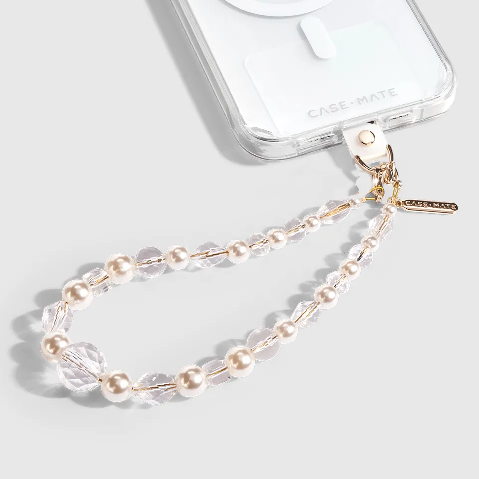 CASE-MATE Phone Accessories Crystal Pearl bijou de téléphone perlé