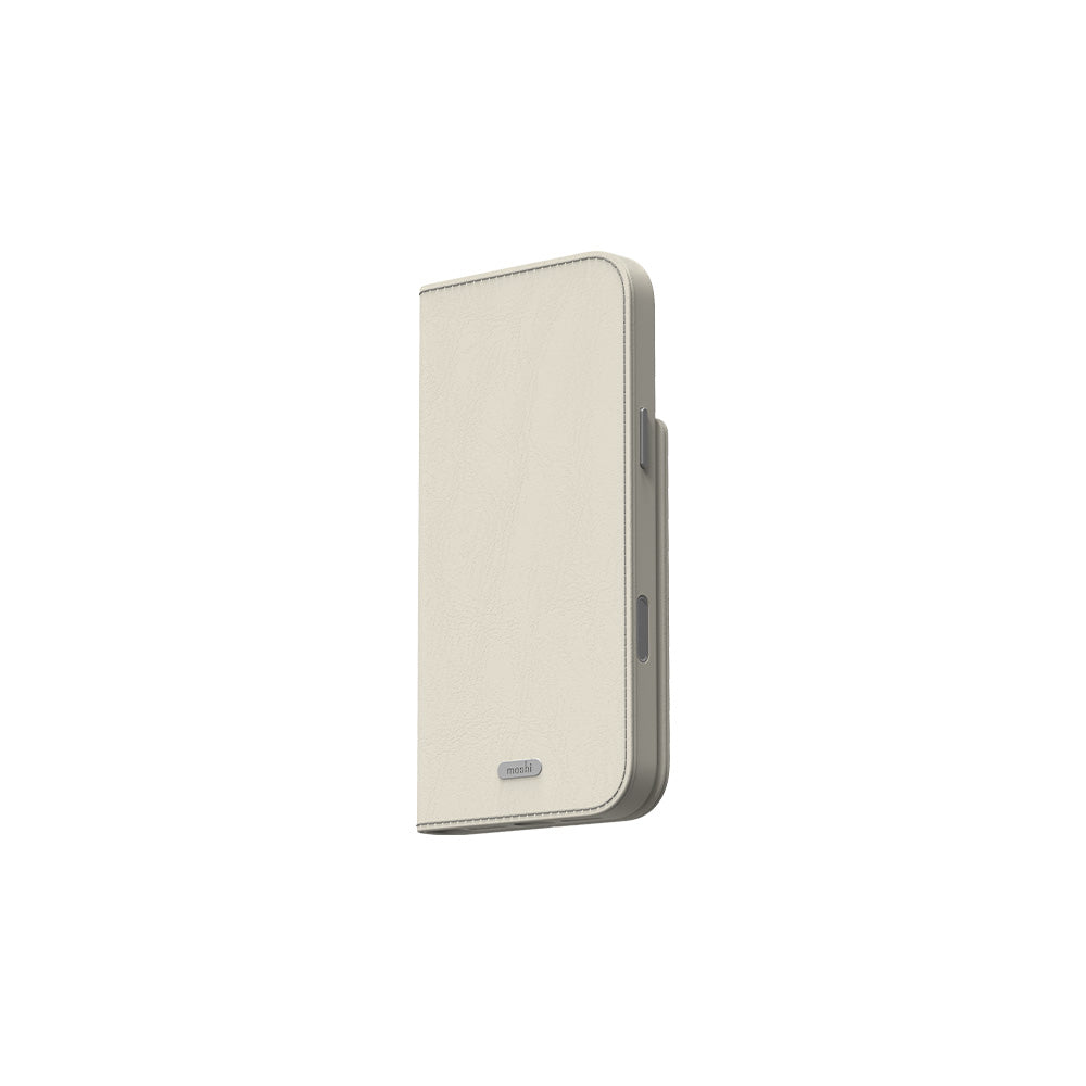 MOSHI Cases Overture Case with Detachable Magnetic Wallet coque iPhone 18 Pro vert mousse