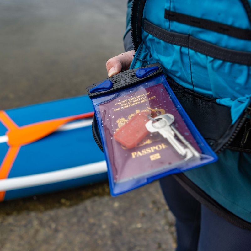 Aquapac Travel, Multi-Purpose & Storage Waterproof Travel Case Small pochette bleue