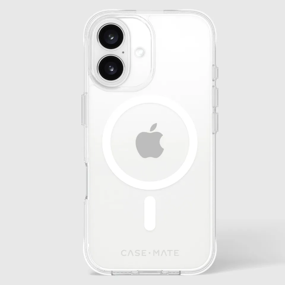 CASE-MATE Phone Cases Tough Clear MagSafe coque iPhone 16 transparente
