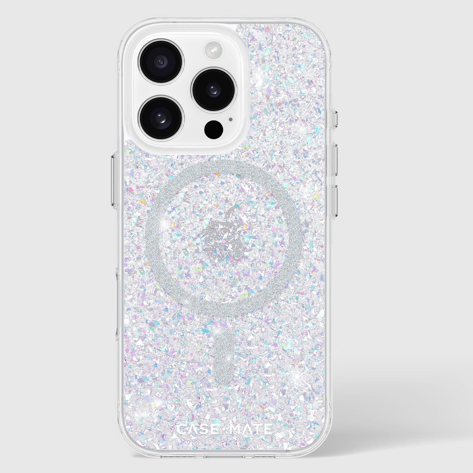 CASE-MATE Phone Cases Twinkle Disco MagSafe coque iPhone 16 Pro pailletée
