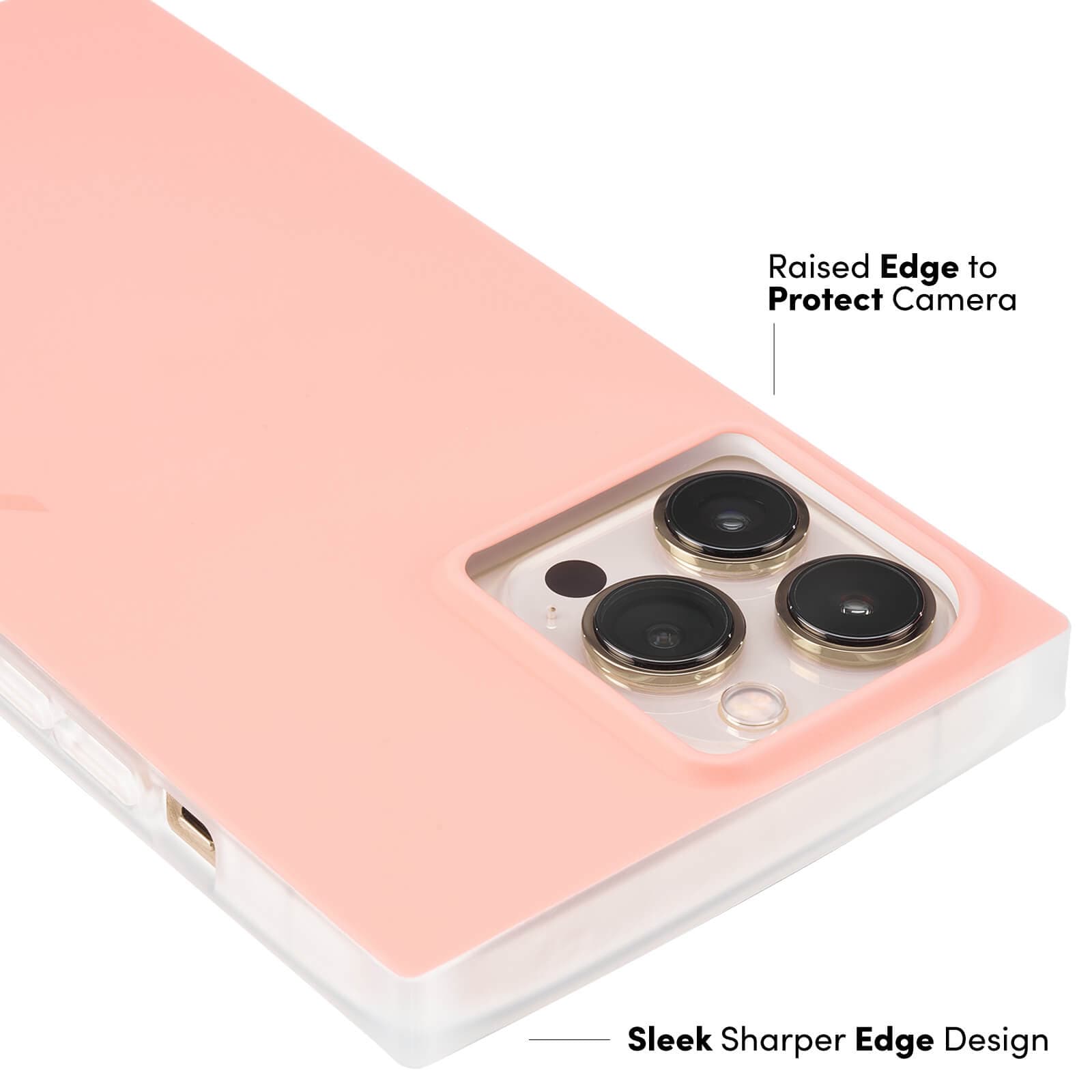 CASE-MATE Phone Cases BLOX Matte iPhone 13 coque rose MagSafe