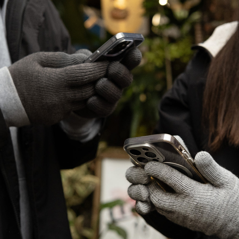 Moshi Accessories Digits Touchscreen Gloves 3.0 gants gris clair