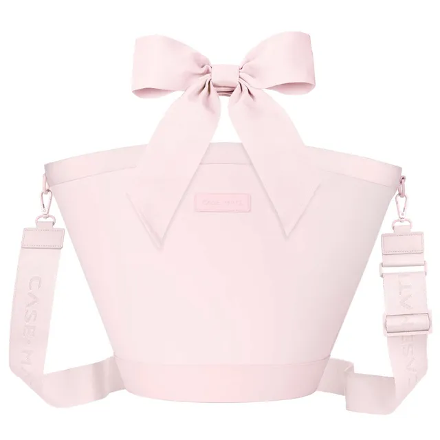 CASE-MATE Jelly Totes Jelly Cooler Tote 12L sac glacière Ballet Pink Bow irisé isolant