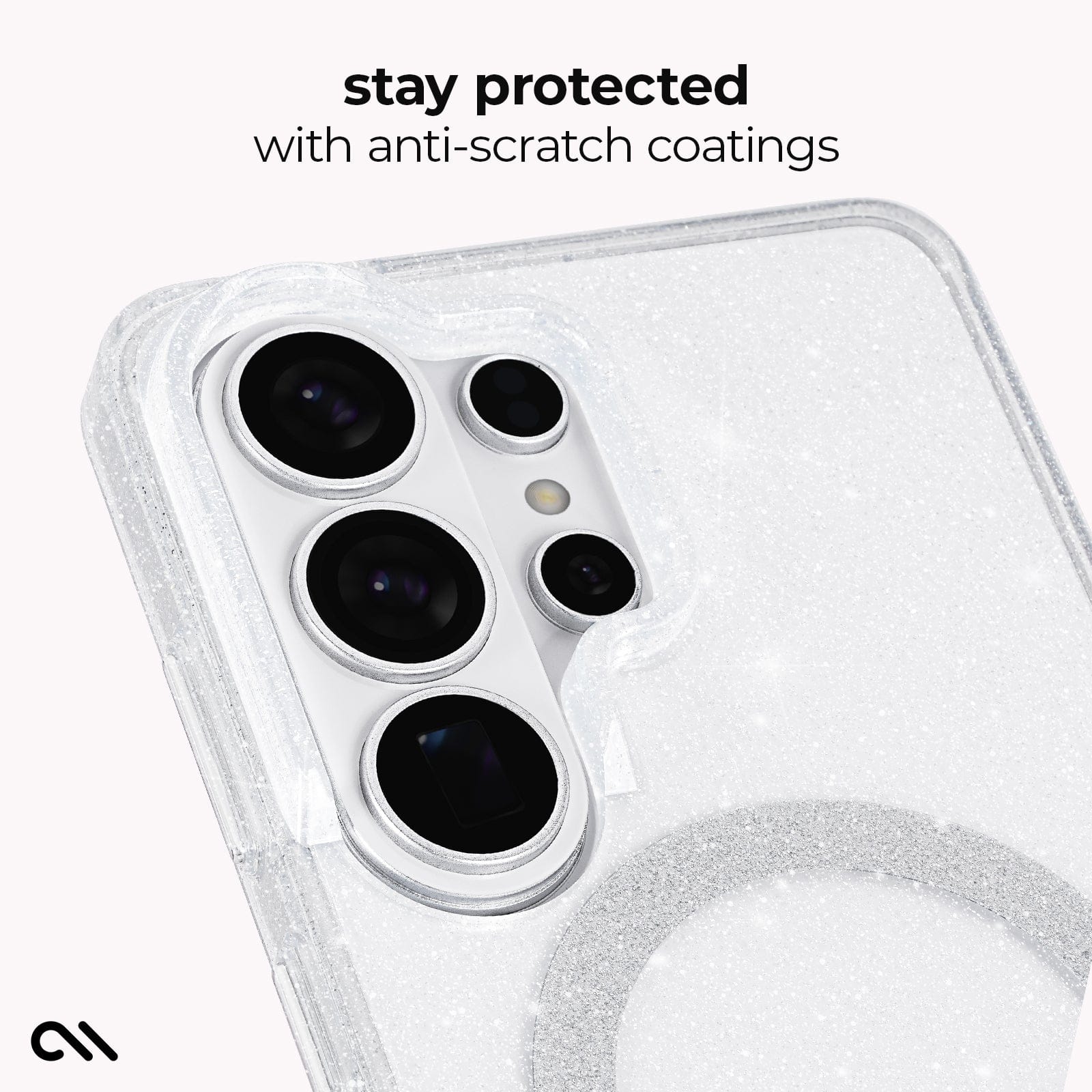CASE-MATE Phone Cases Sheer Twinkle Galaxy S26 Ultra coque argent