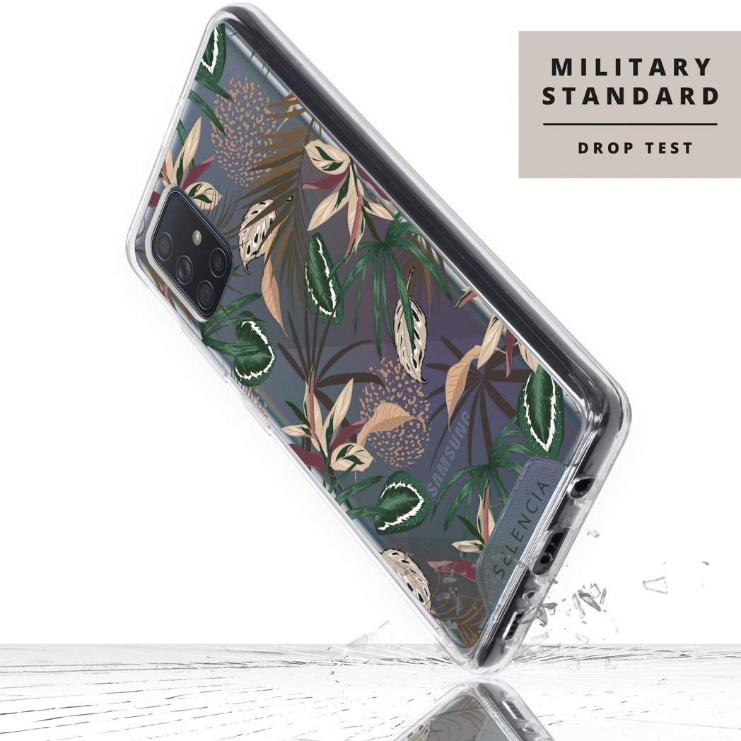 SELENCIA Zarya Feathers coque Galaxy A50 motif jungle