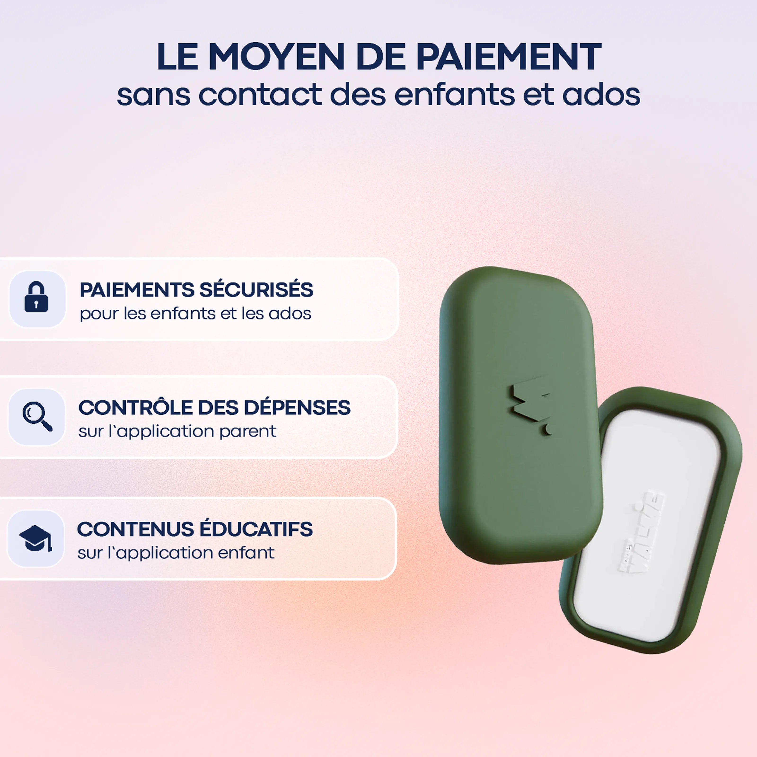 MoneyWalkie Tous les Walkies Walkie Kaki moyen de paiement