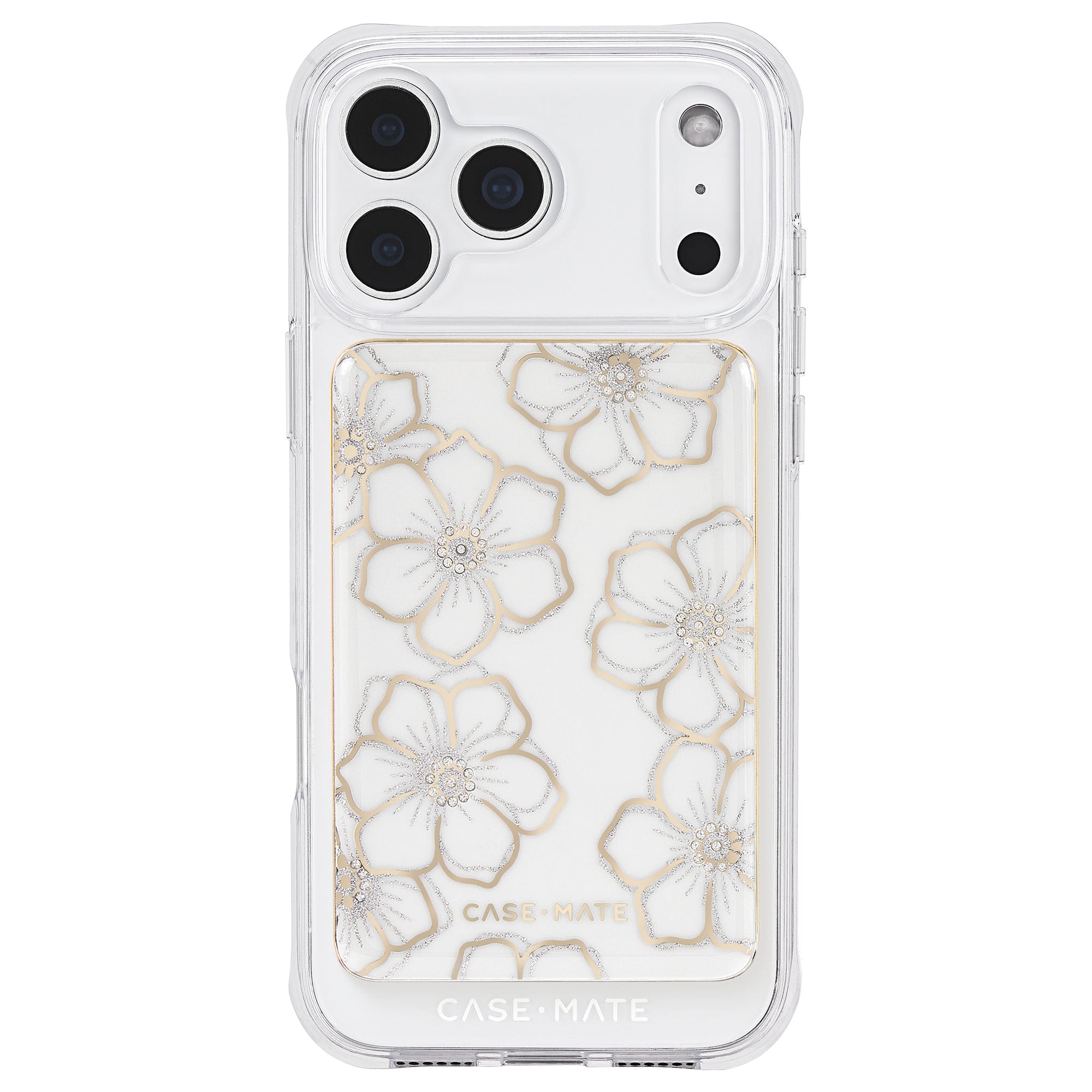 CASE-MATE Power MagSafe Portable Charger chargeur portable irisé, Twinkle, Floral Gems