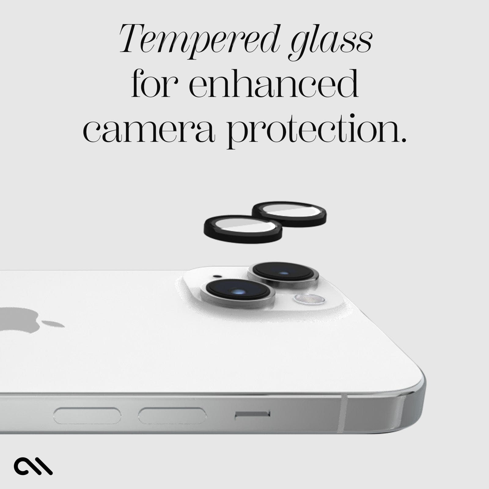 CASE-MATE Lens Protectors Camera Lens Protector Black protège-objectif iPhone 15 noir
