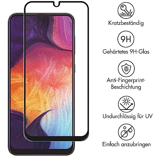 SELENCIA Protection d'écran en verre trempé Samsung Galaxy A50 M31, 9H