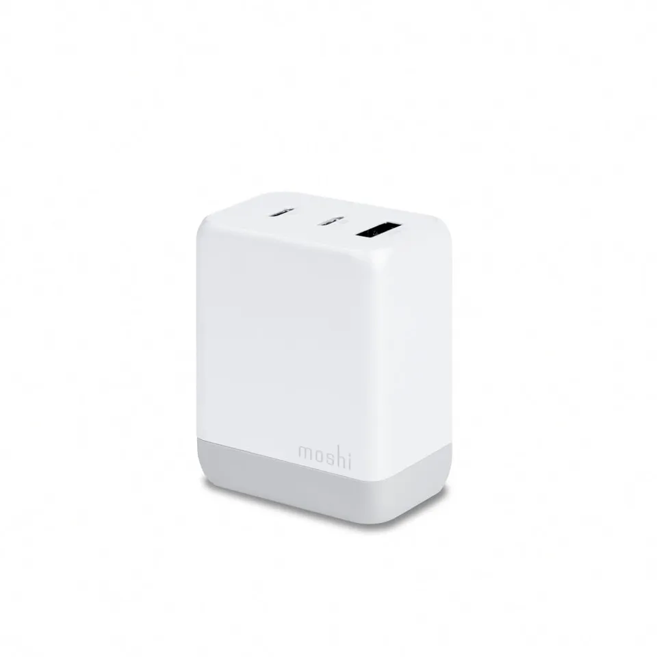 Moshi Chargers Rewind USB-C GaN Charger chargeur 65 W trois ports