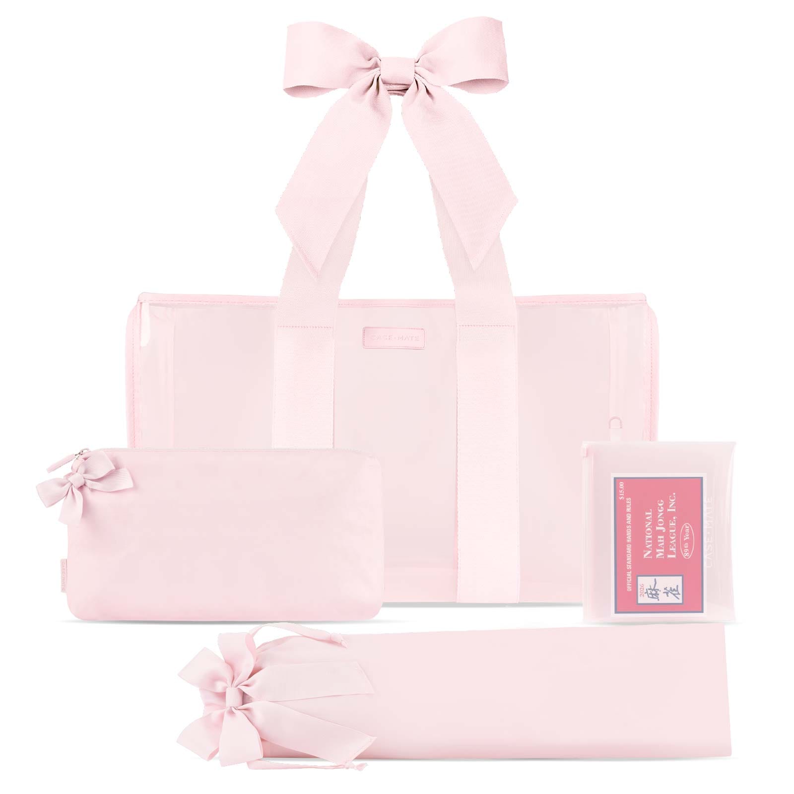 CASE-MATE Jelly Totes Mahjong Jelly Tote Set sac de mahjong 4 pièces