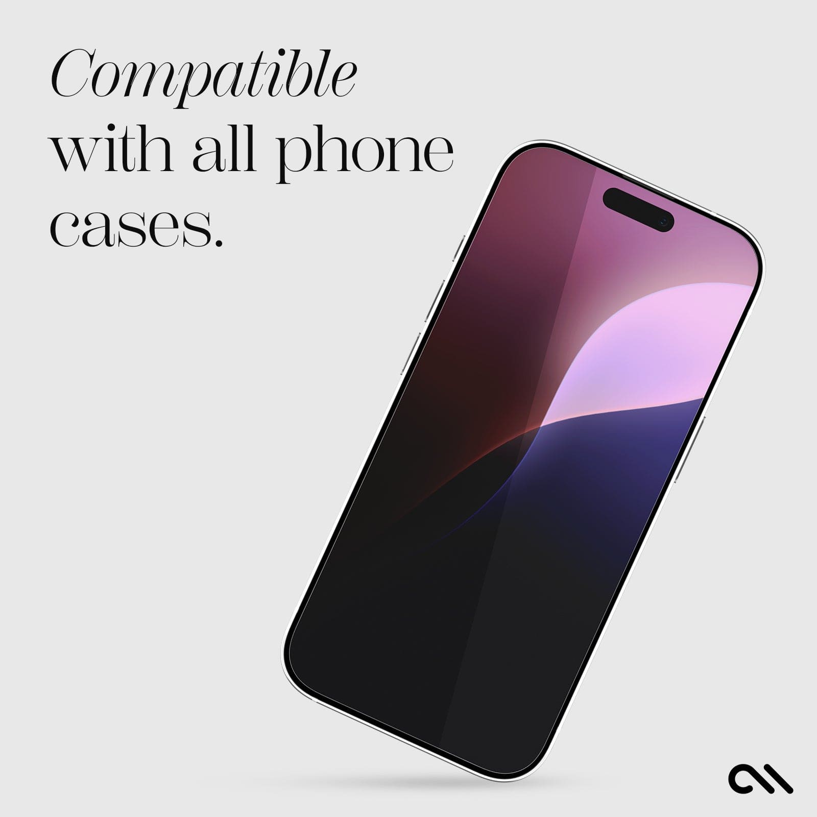CASE-MATE Screen Protectors Glass Screen Protector verre trempé iPhone 16 Pro Max transparent