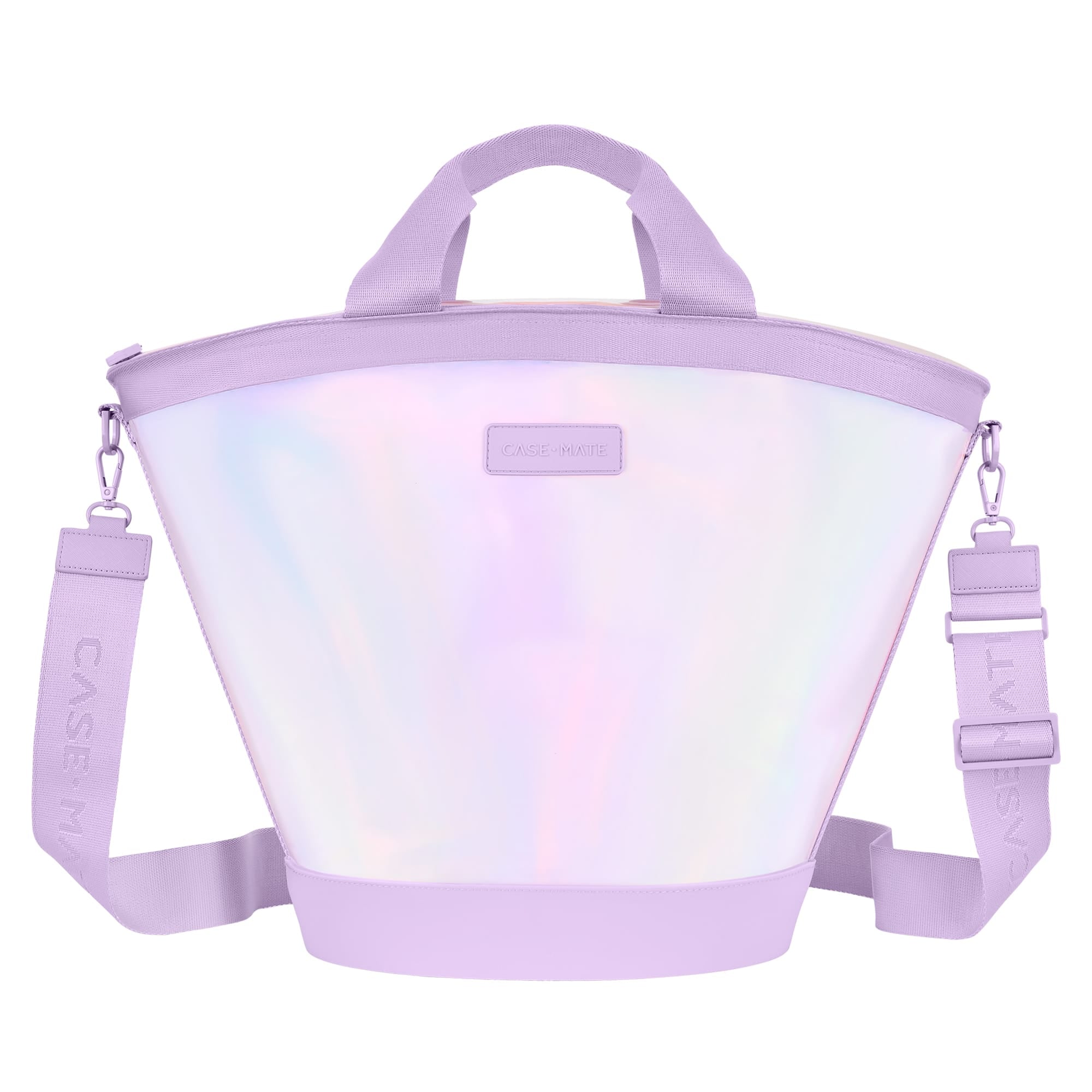 CASE-MATE Jelly Totes Jelly Cooler Tote 12L sac glacière Ballet Pink Bow irisé isolant