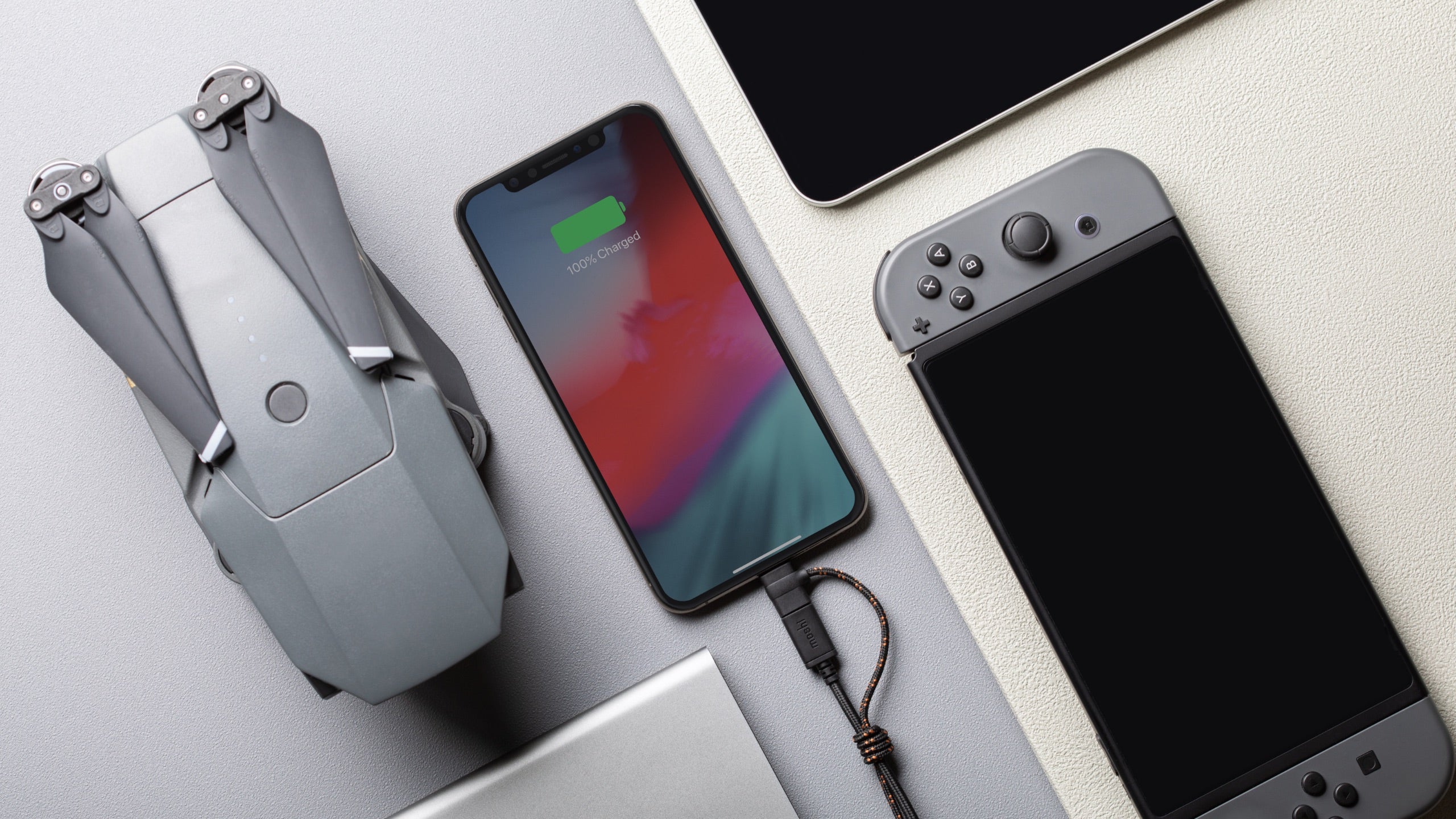 Moshi Cables and Adapters 3-in-1 Universal Charging Cable câble noir