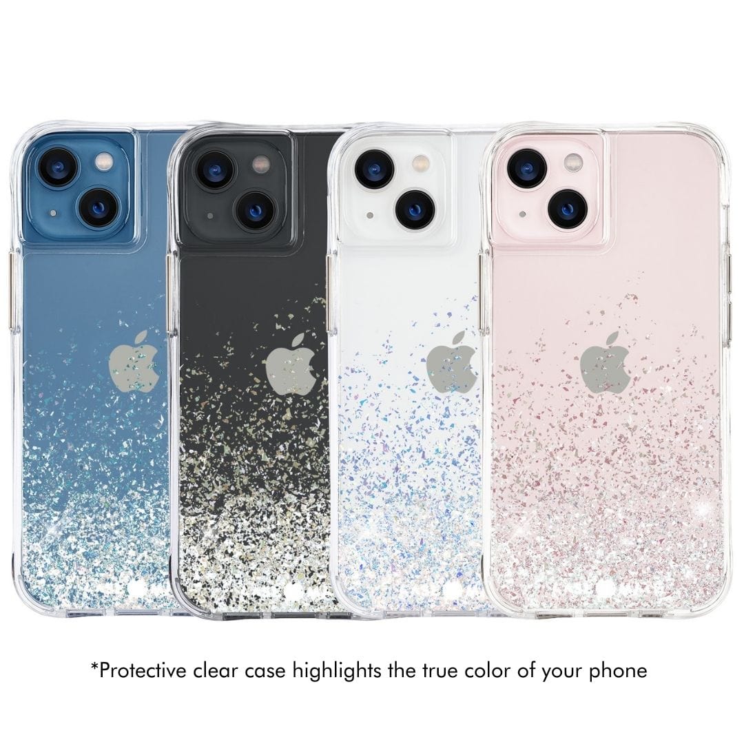 CASE-MATE Phone Cases Twinkle Ombre (Stardust) - iPhone 13 mini coque pailletée