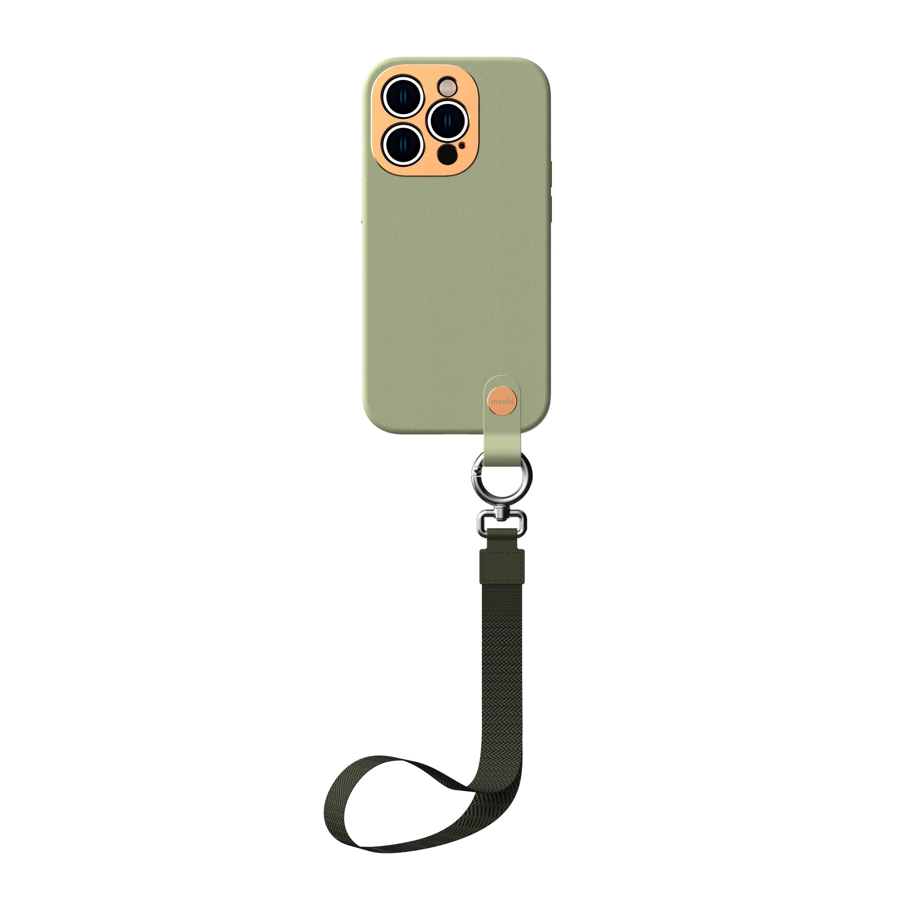 Moshi Accessories Wristlet Phone Strap dragonne téléphone beige Sahara