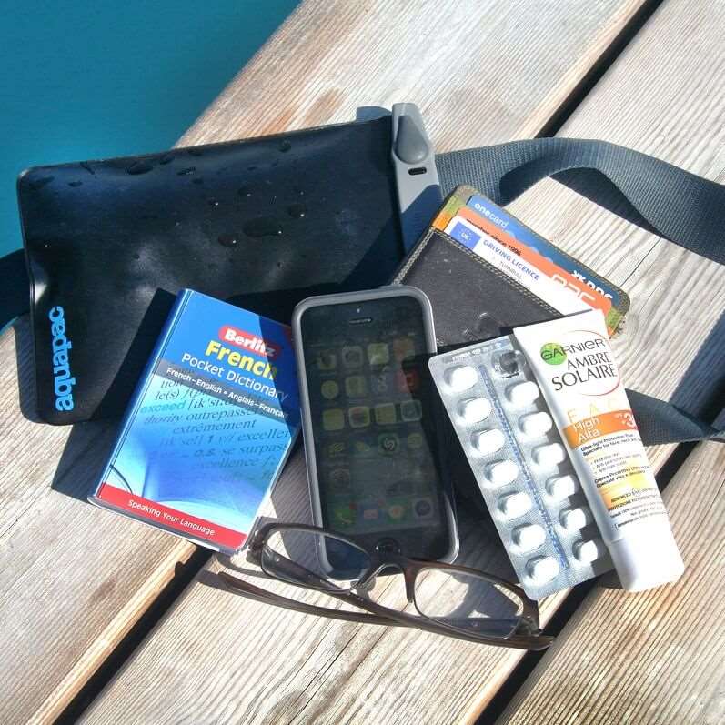 Aquapac Travel, Multi-Purpose & Storage Waterproof Belt & Carry Cord Case étui étanche IPX8