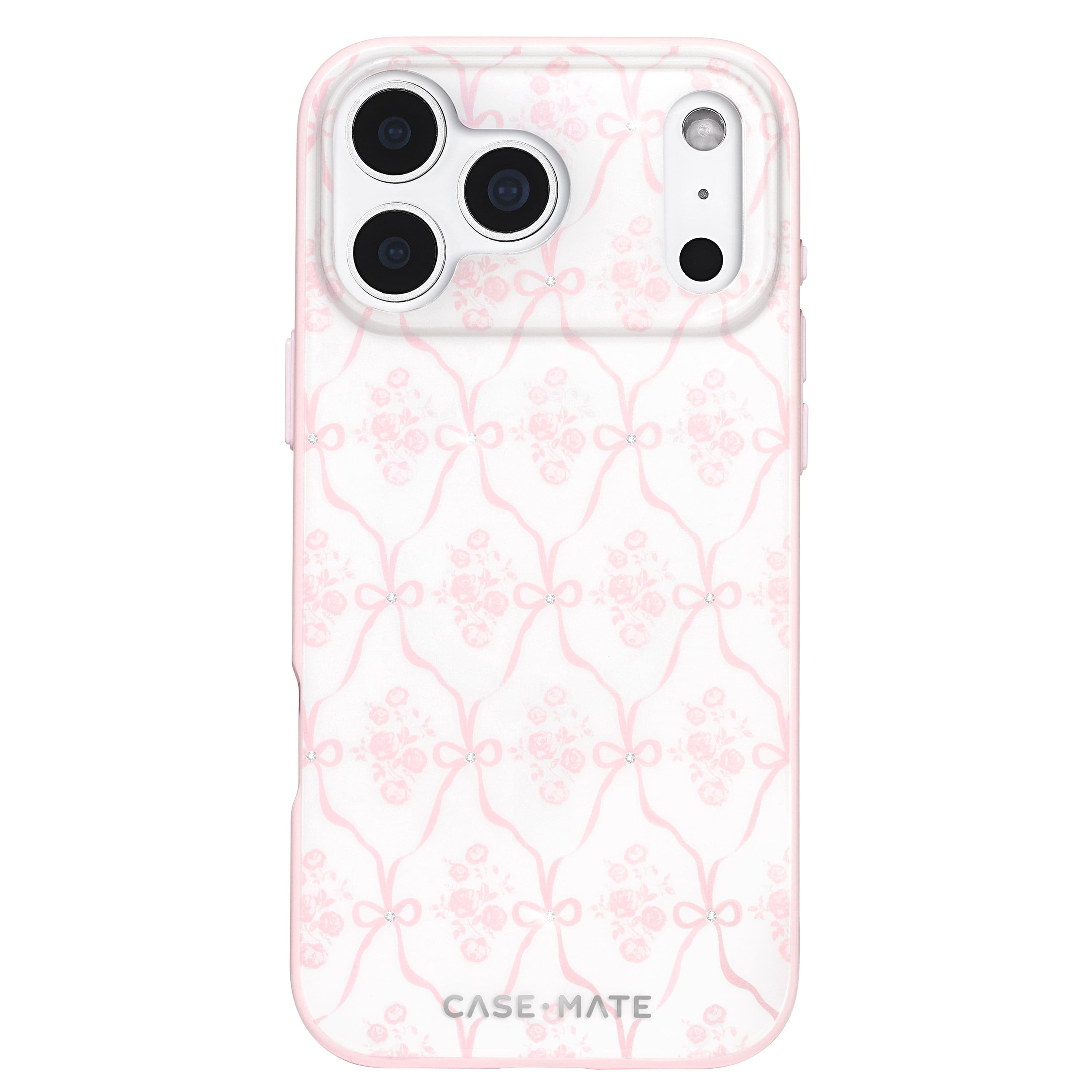 CASE-MATE Phone Cases Ballet Pink Bow MagSafe iPhone 17 Pro Max rose