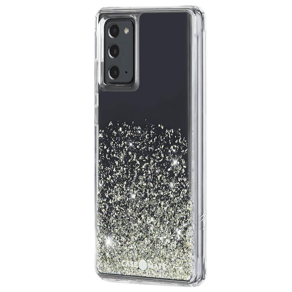 CASE-MATE Phone Cases Twinkle Ombre coque Galaxy Note20 5G Twinkle Stardust, protection antimicrobienne
