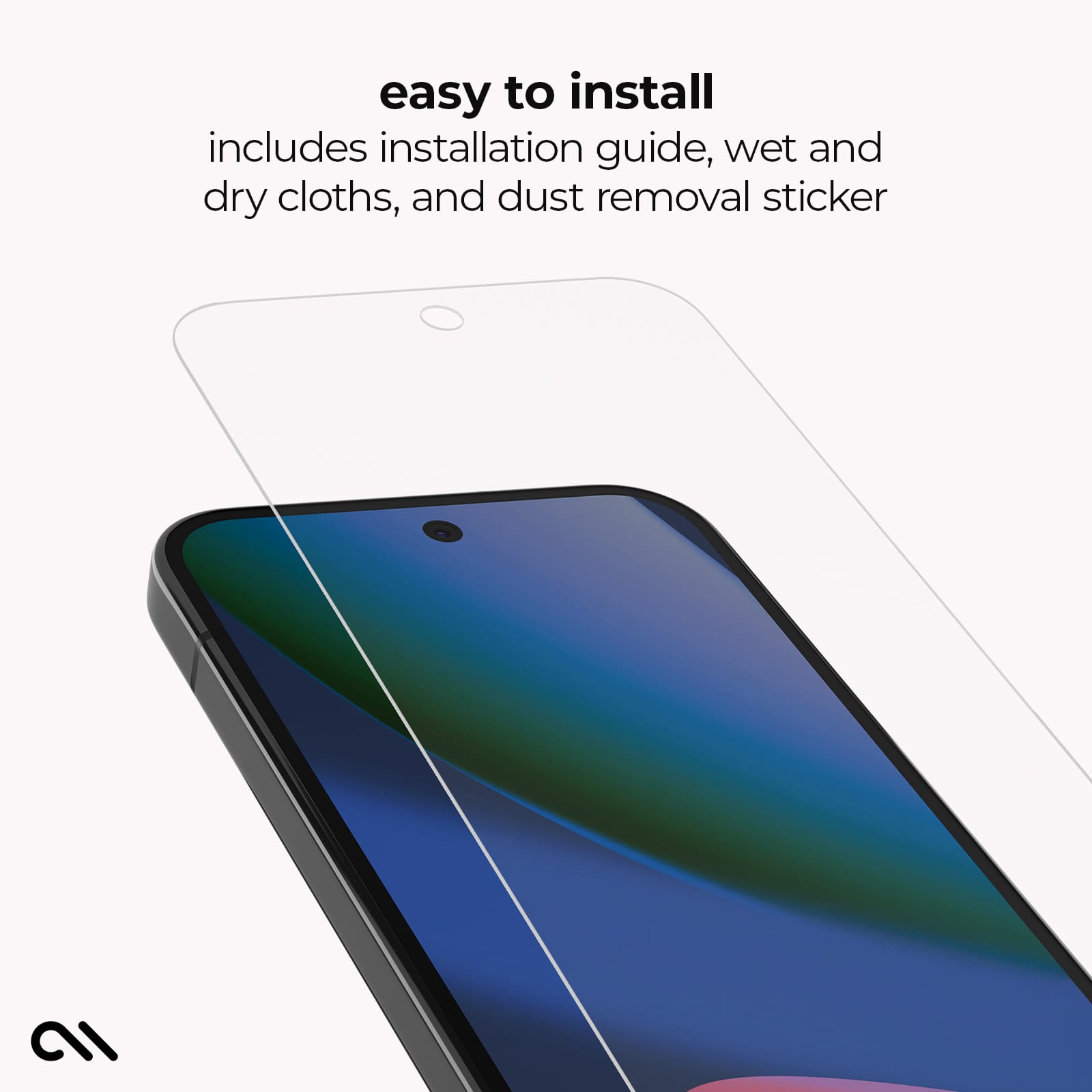 CASE-MATE Screen Protectors Ultra Glass Screen Protector verre trempé Pixel 11 transparent