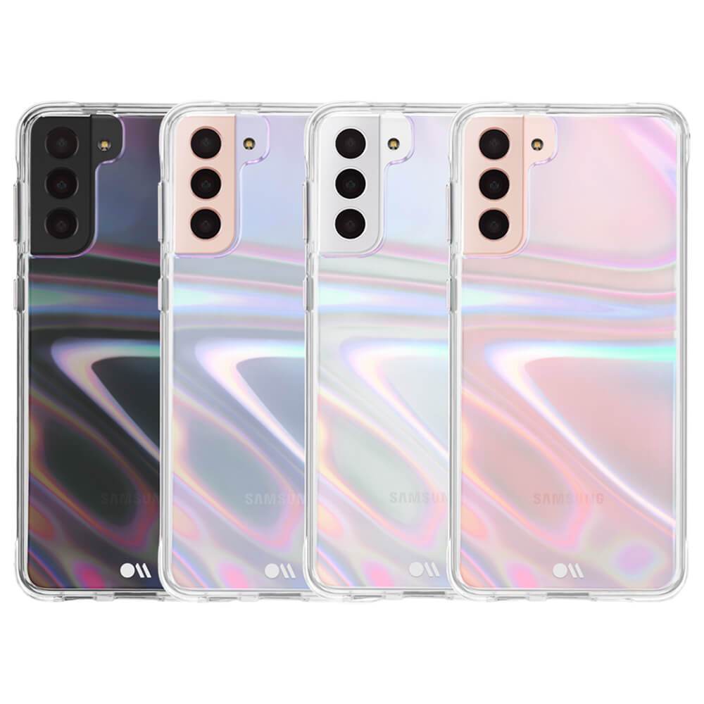 CASE-MATE Phone Cases Soap Bubble coque Galaxy S21 5G irisée