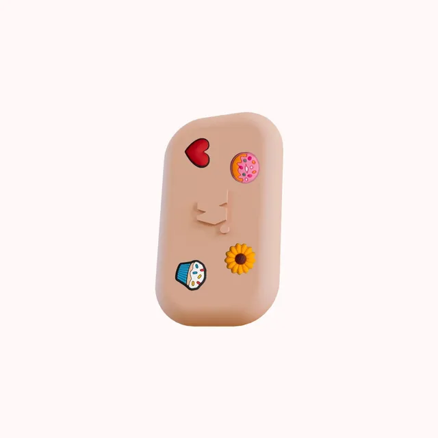 MoneyWalkie À clipser Coque Charms Rose