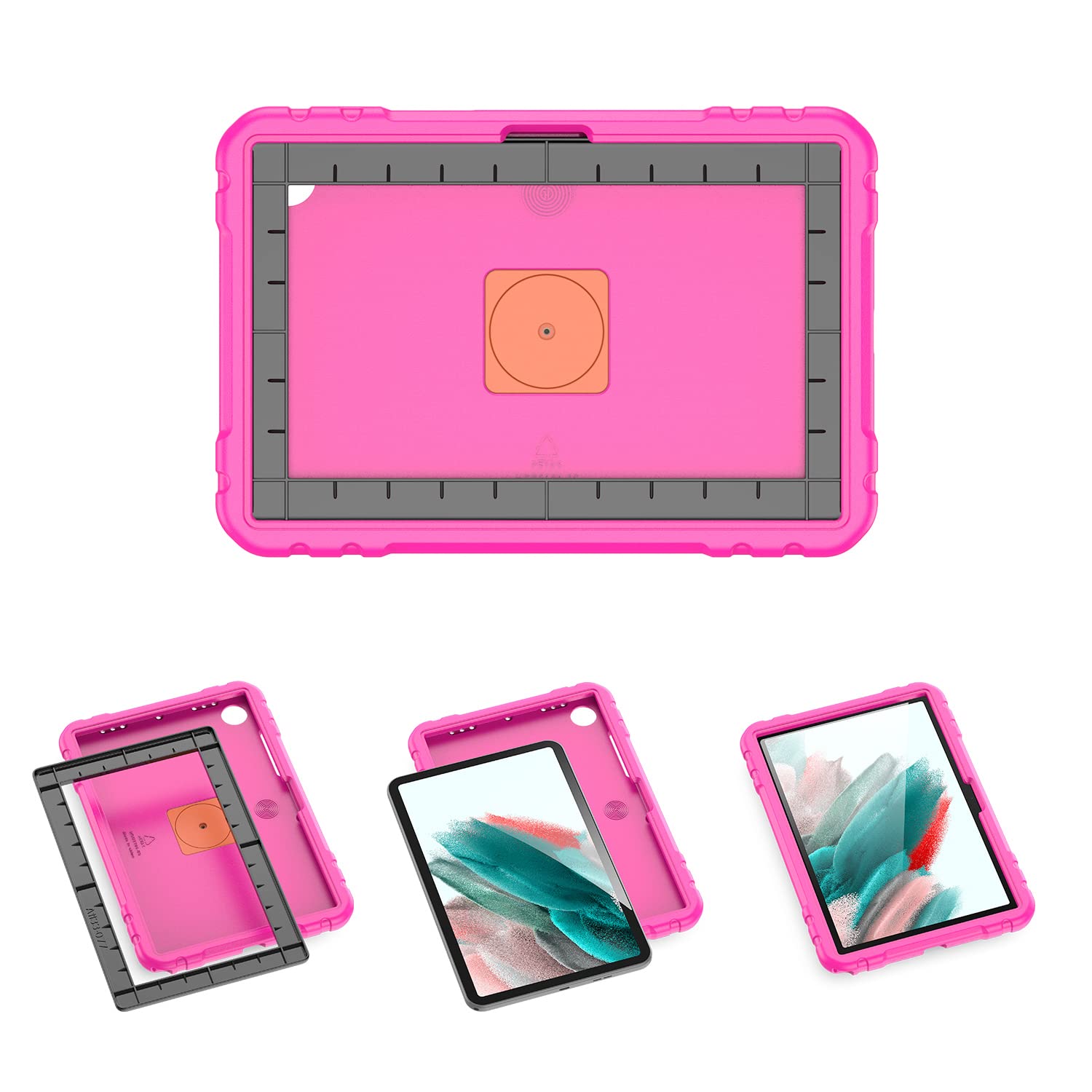 Dux Ducis Panda Series étui Galaxy Tab A8 2021 rose EVA