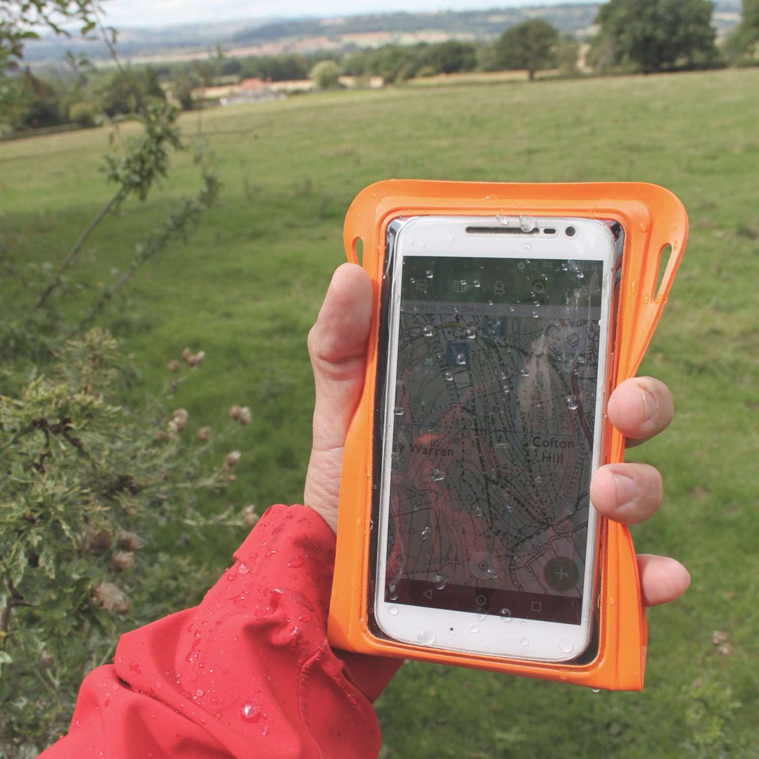 Aquapac Phones TrailProof Waterproof Phone Case étui téléphone noir IPX6